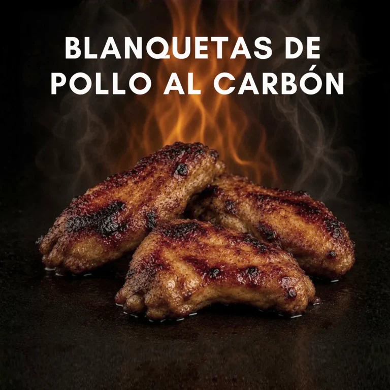 Blanquetas de Pollo asado al carbón desmenuzado Producto quinta gama de elaboración propia de La Casa de las Brasas