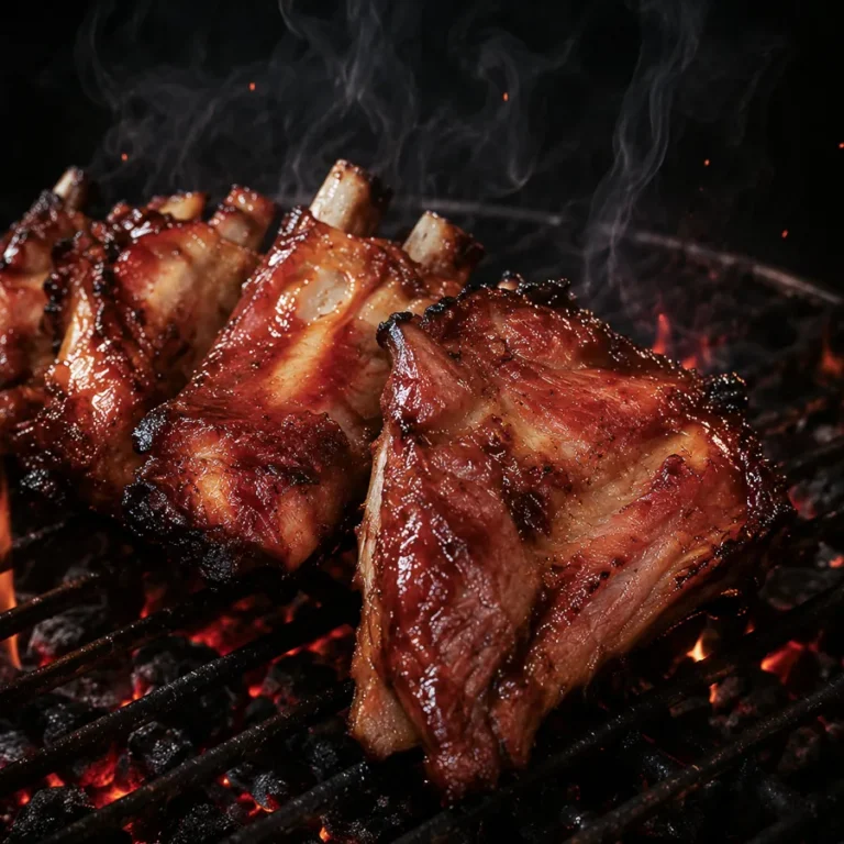 Costillas clásicas al carbón Producto quinta gama horeca hosteleria restaurante bar La Casa de las Brasas-103