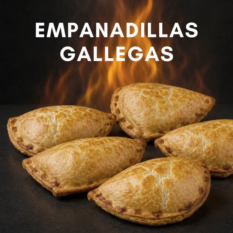 Empanadillas gallegas caseras Producto quinta gama de elaboración propia de La Casa de las Brasas