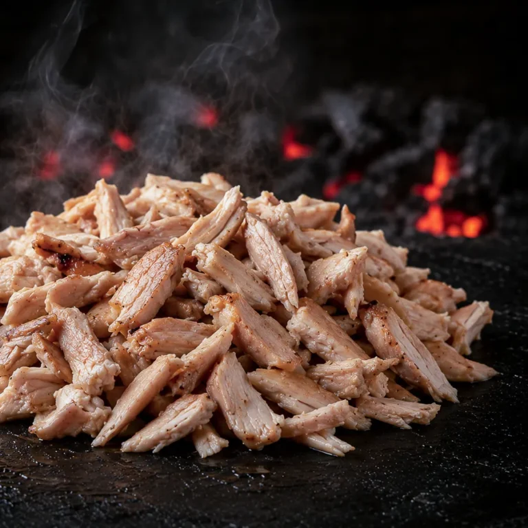 Pulled chicken Producto quinta gama horeca hosteleria restaurante bar La Casa de las Brasas-111