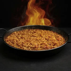 Arroz del señoret de pollo