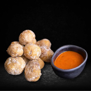 PAPAS ARRUGADAS con salsa mojo