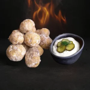 Papas con Salsa tártara extras La Casa de las Brasas Madrid