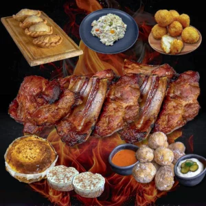 pack familiar de costillas clásicas a la brasa